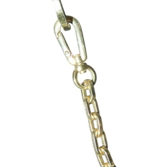 TORY BURCH Fleming Black Structured Quilted leather flap chain crossbody handbag - Picture 12 of 14